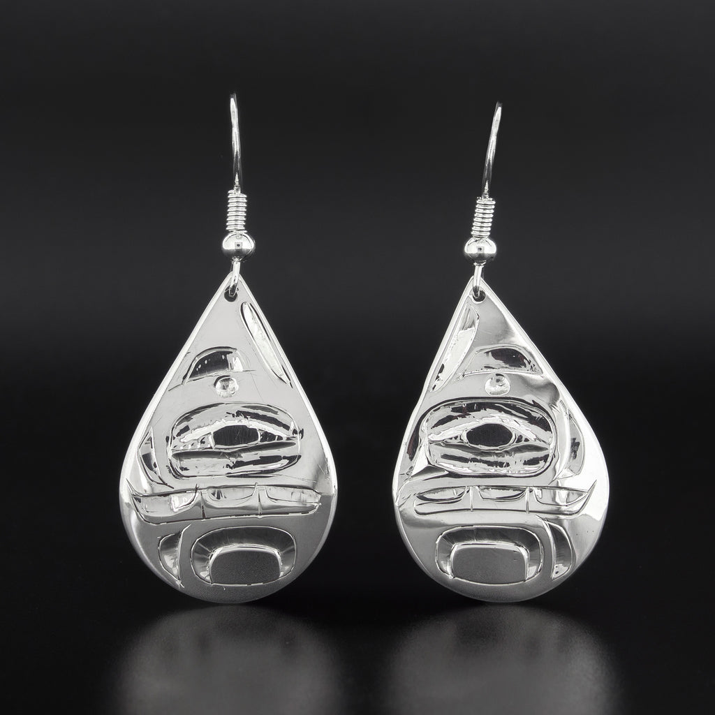 Killerwhale - Silver Earrings