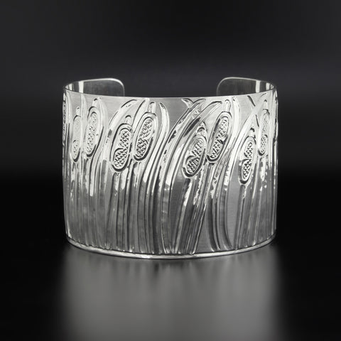 Cattails - Silver Bracelet