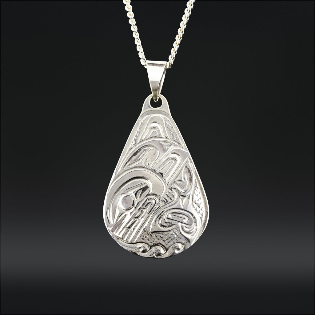 Killerwhale - Silver Pendant