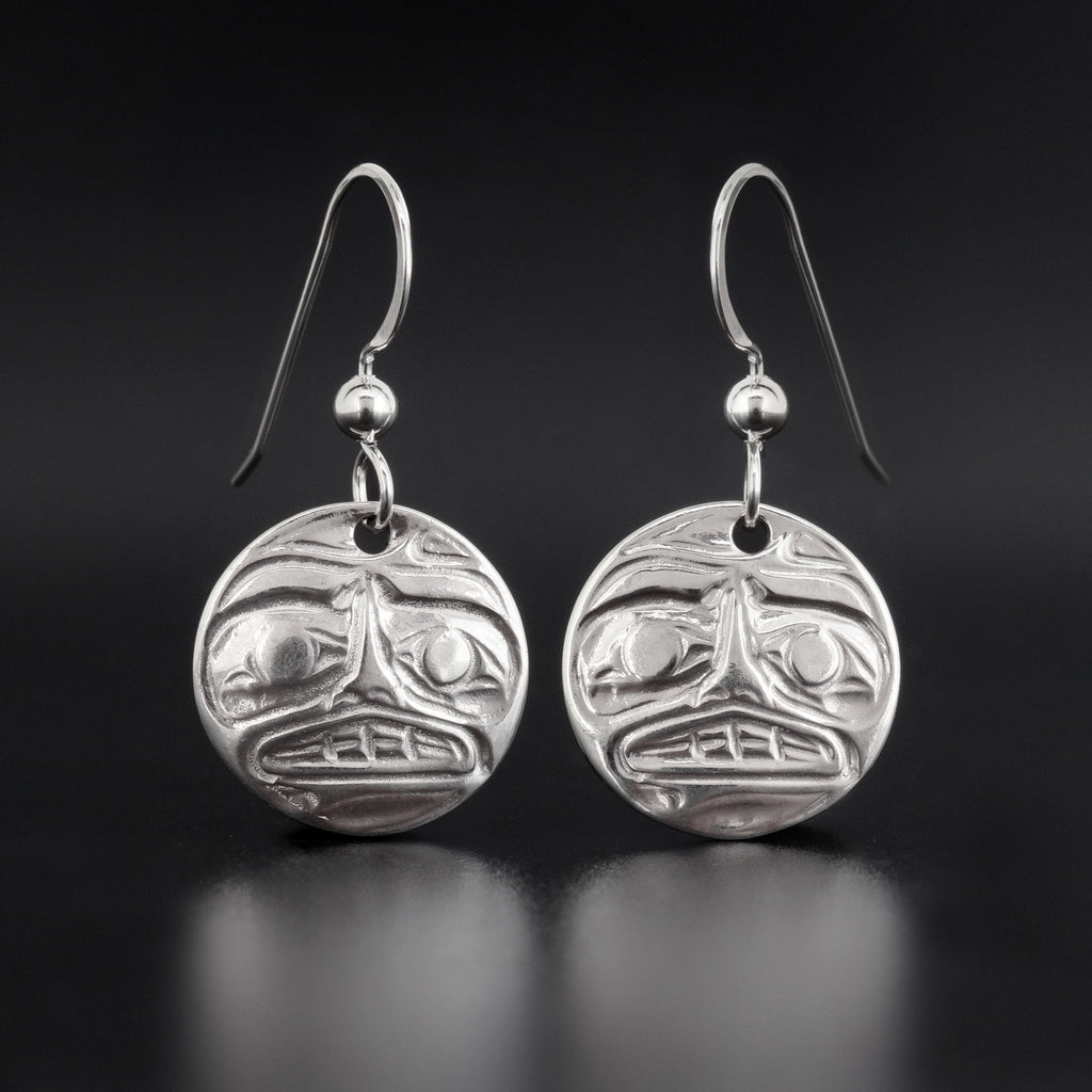 Moon - Silver Earrings