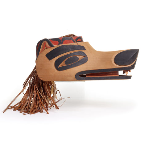 Wolf - Red Cedar Mask