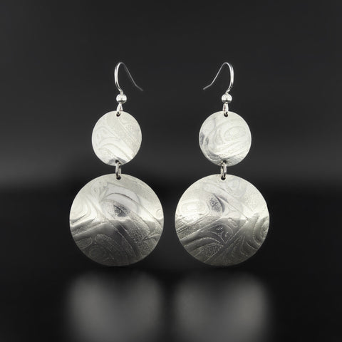 Baby Momma - Silver Earrings