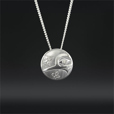 Hummingbird - Silver Pendant