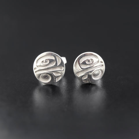 Various Designs - Silver Stud Earrings