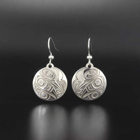 Hummingbird - Silver Earrings