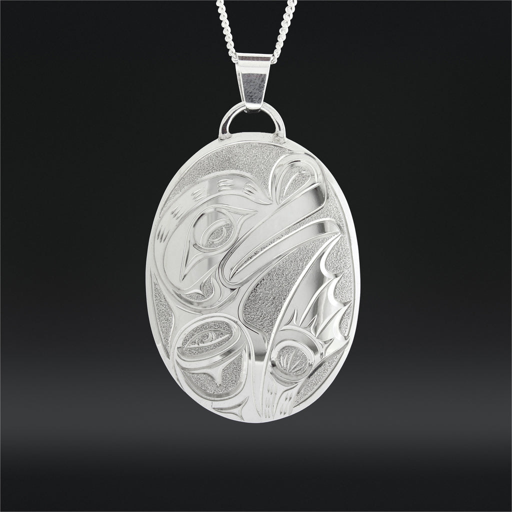 Frog - Silver Pendant