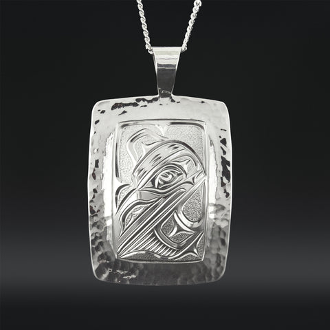 Raven - Silver Pendant