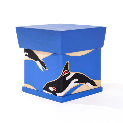 Killerwhales - Cedar Bentwood Box