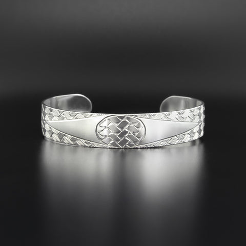 Salish Eye - Silver Bracelet