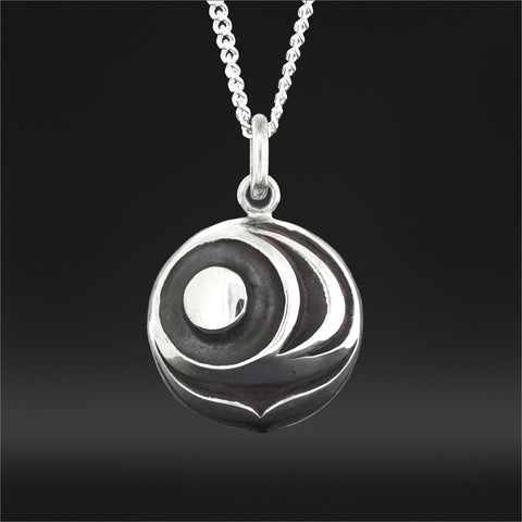 Salmon Egg - Silver Pendant