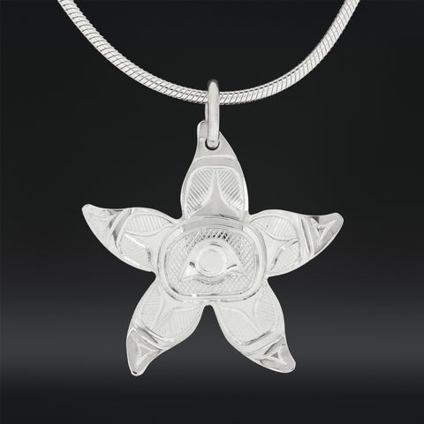 Starfish - Silver Pendant