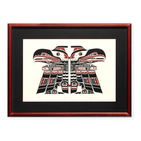 Double Raven - Framed Limited Edition Print