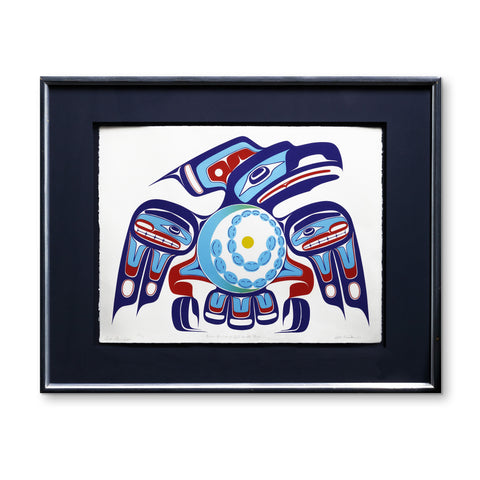 Raven Bringing Light to the World (1985) - Framed Limited Edition Print