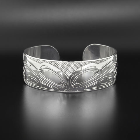 Ravens - Silver Bracelet