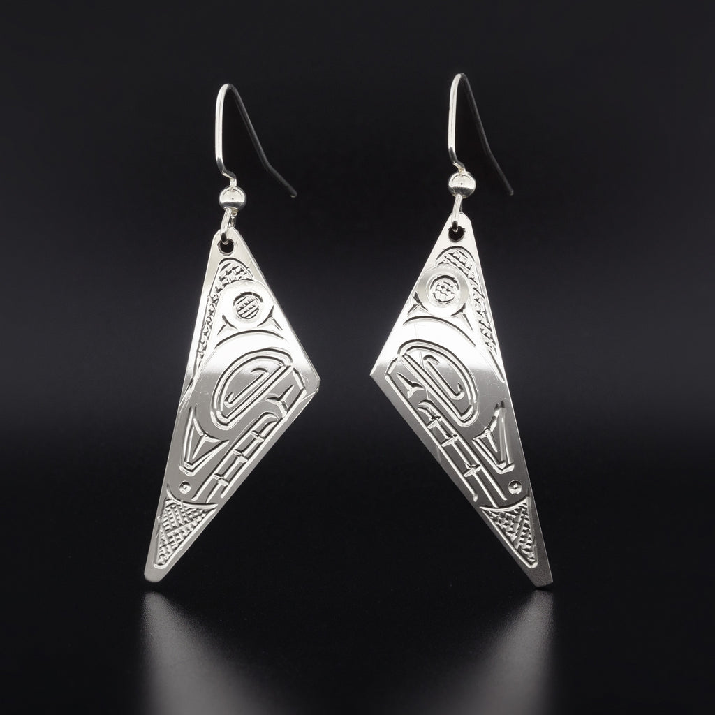 Killerwhale - Silver Earrings