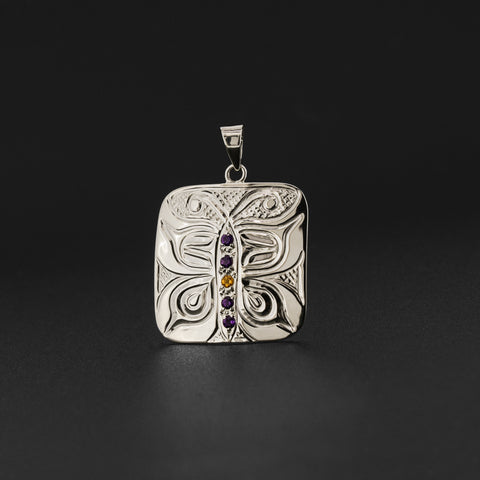 Butterfly - Silver Pendant