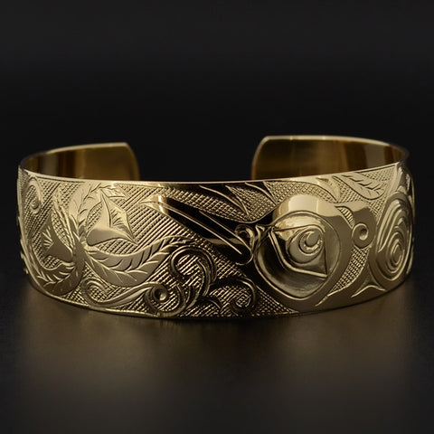 Hummingbird - 14k Gold Bracelet