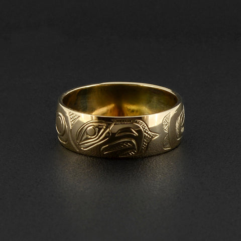 Eagles - 14k Gold Ring