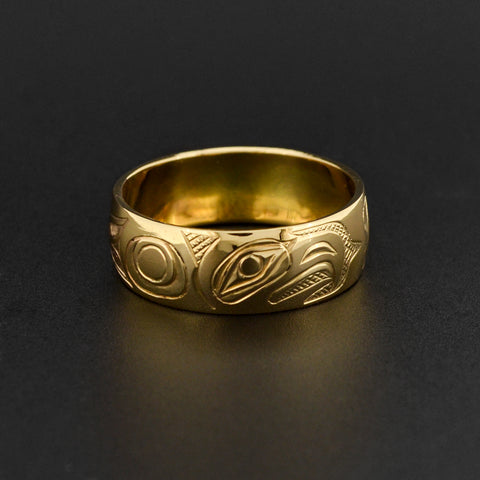 Eagle - 14k Gold Ring