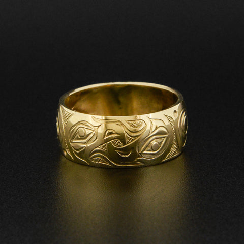 Eagles - 14k Gold Ring