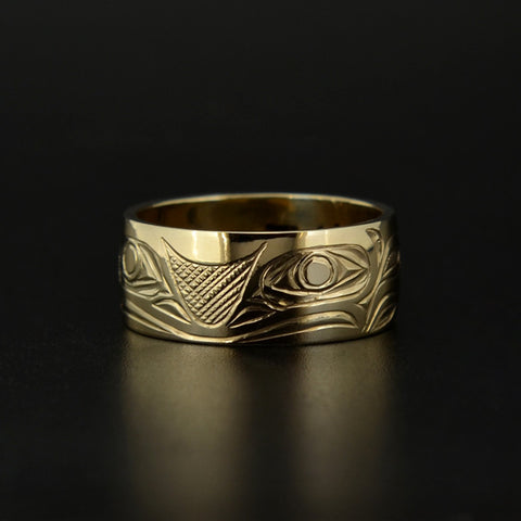 Frog - 14k Gold Ring