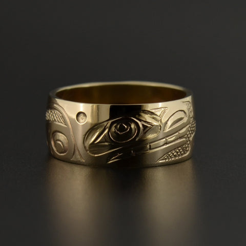 Killerwhale - 14k Gold Ring