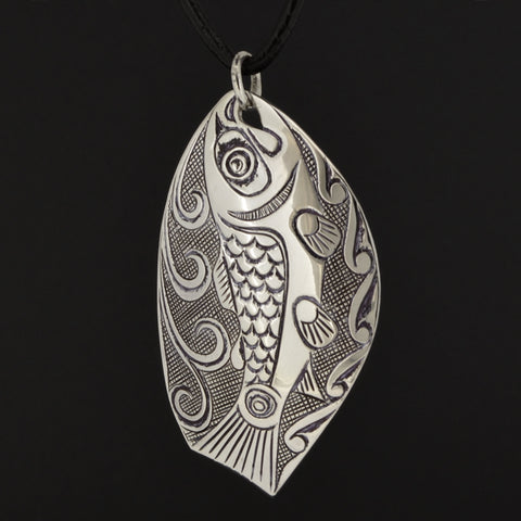 Lure of the Wild - Silver Pendant