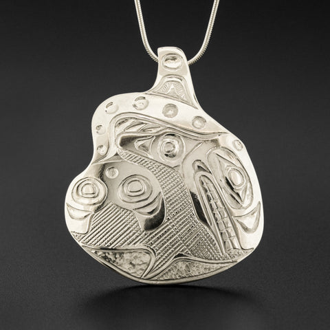 Killerwhale - Silver Pendant