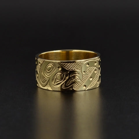 Octopus - 14k Gold Ring