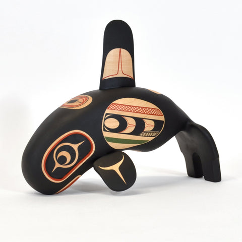 Killerwhale - Basswood Sculpture