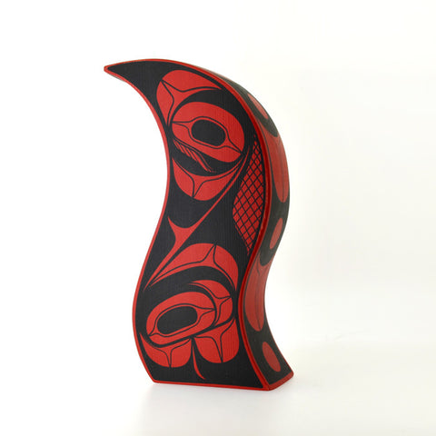 Rouge - Basswood Sculpture