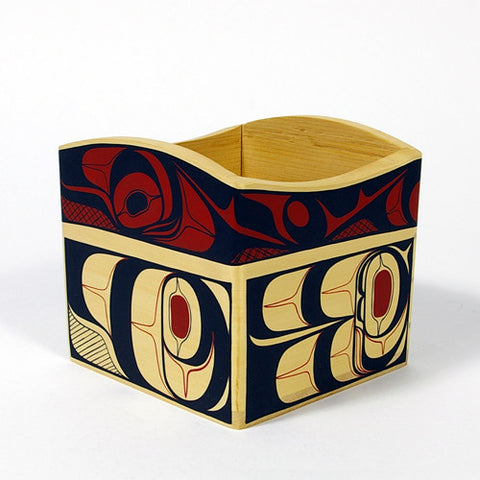 Untitled - Yellow Cedar Bentwood Box