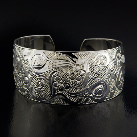 Hummingbirds - Silver Bracelet